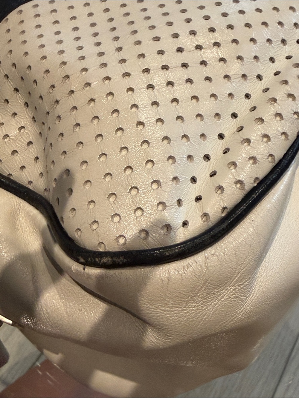 prada s/s 2000 bowling bag black & white - Picture 10 of 11